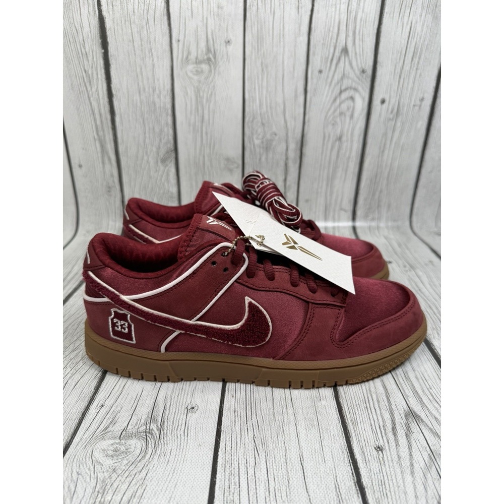 Kobe Bryant × Nike Dunk Low Protro 'Team Red' 'Lower Merion Away' Size 9M - Picture 3 of 10